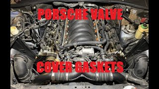 how to change valve cover gaskets on a Porsche Cayenne 955 V8
