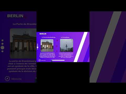 Un PowerPoint sur Berlin !  #shorts #powerpoint