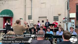 Kalamazoo Youth Jazz Orchestra Performs "Hoe Down"