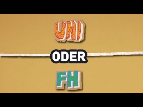 Unterschiede zwischen Universitäten und Fachhochschulen - Studieren, so geht's!