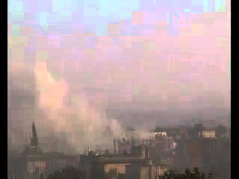 (06-18-12) Al-Houle | Homs | Regime Forces Shell, Destroy