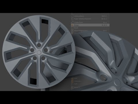 Cinema 4D HARD SURFACE TUTORIAL HOW to MODEL 04
