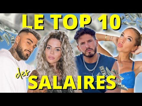 TOP 10 - SALAIRES des CANDIDATS de TÉLÉ-RÉALITÉ : dévoilés par eux-mêmes !