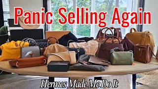 Panic Selling 40+ Luxury Items | Ft. Chanel, Goyard, LV, YSL, Celine, Valentino, The Horse + More