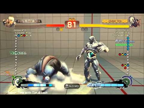 Super StreetFighter 4 Arcade Edition 2012 - dagger459 (Rufus) vs Id Poongko (Seth) - Xbox Match