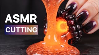 Cutting Lava Fruits. #relaxing #satisfying #ai #aivideo #aiasmr #cuttingfriuts #oddlysatisfying