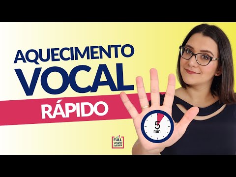 Aquecimento Vocal Rápido de 5 minutos - 5 Exercícios para Aquecimento Vocal