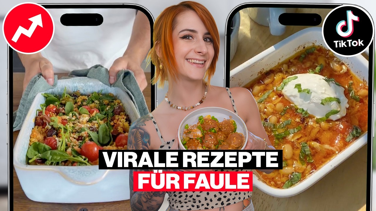 Ich teste virale ESSEN für FAULE von TikTok & Instagram