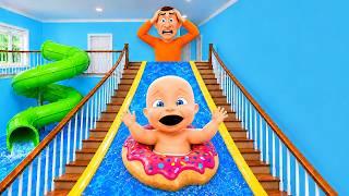 Download lagu Baby Turns DADDY'S HOUSE into WATERPARK! mp3 Download lagu Baby Turns DADDY'S HOUSE into WATERPARK! mp3