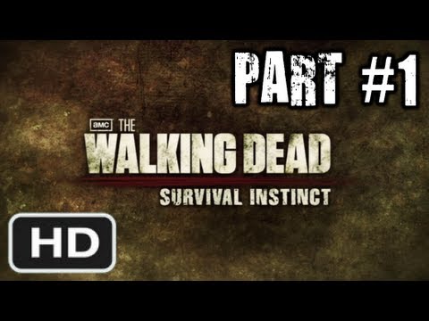 The Walking Dead: Survival Instinct - Gameplay Walkthrough Part 1 - Intro Movie