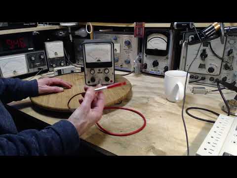 Allied Radio KG 620 VTVM Video #1 - Checkout and Restoration
