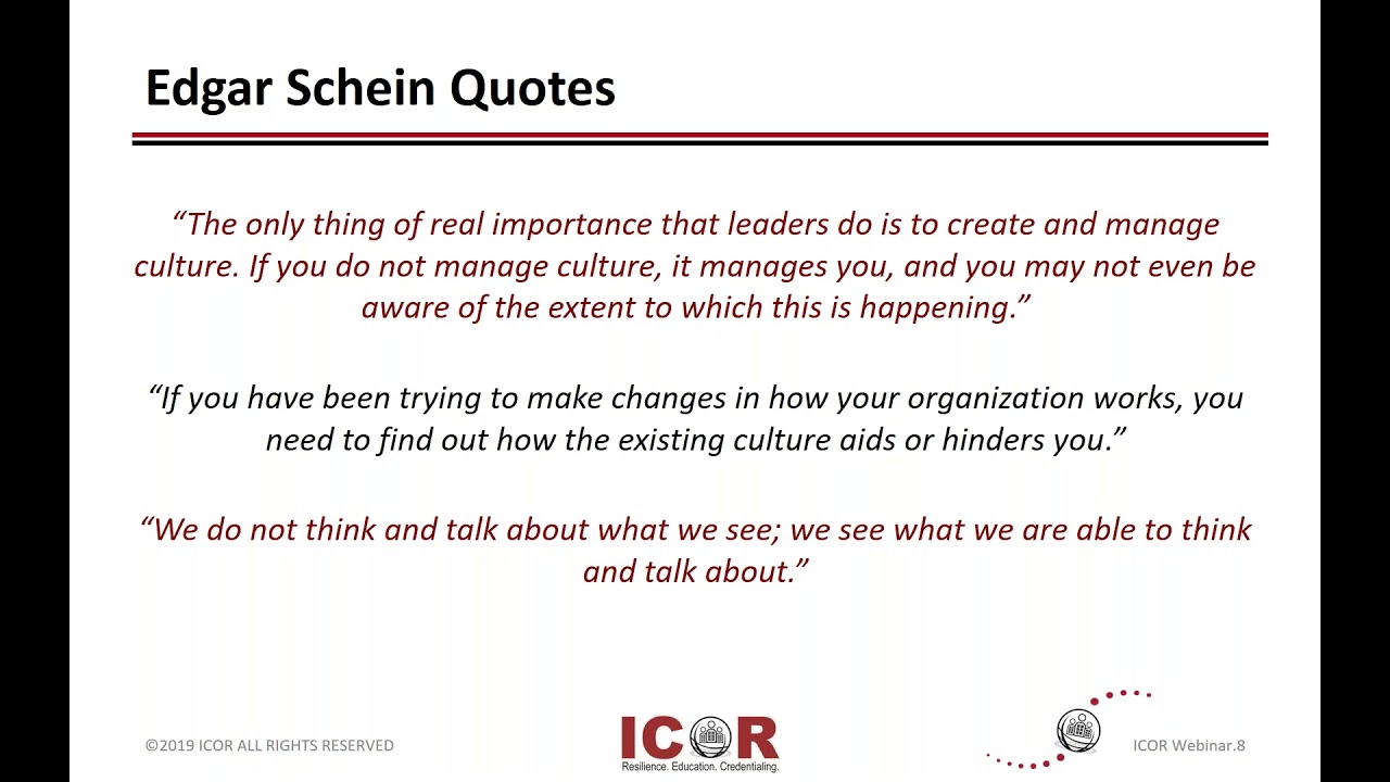 The Impact of Culture on an Organization's Resilience
