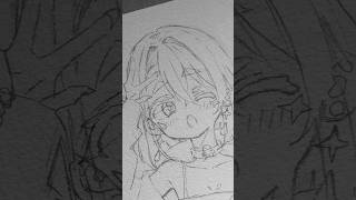 ⚡️毎日アナログ原画制作チャレンジ中！✍🏻 #アナログイラスト #drawing #animeart  #shorts