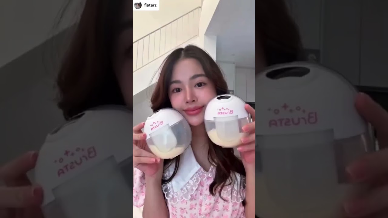 K.เฟี๊ยต มาแชร์เครื่องปั๊มนมที่รักมาก Brusta Miracle Mere'