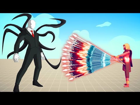 SLENDER MAN VS EVERY GOD | TABS - Totally Accurate Battle Simulator