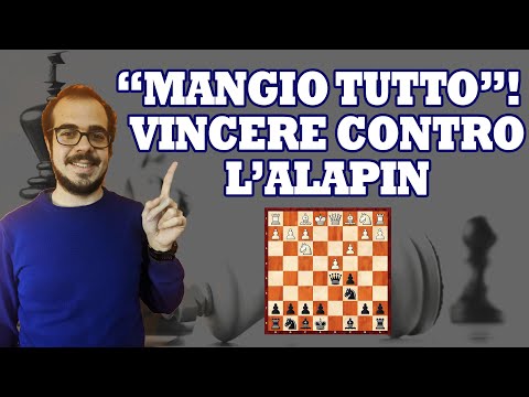 "I EAT EVERYTHING!" | SICILIAN DEFENSE ALAPIN VARIANT | CHESSMATE GUIDE
