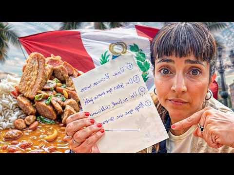 ME FUI A PERÚ CON UNA LISTA