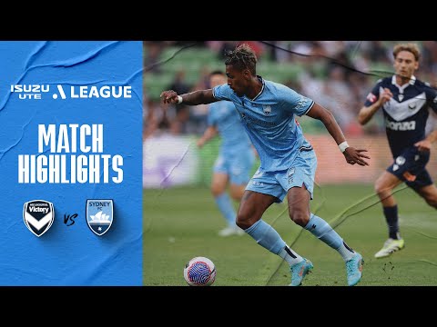 HIGHLIGHTS: Melbourne Victory v Sydney FC | Isuzu UTE A-League