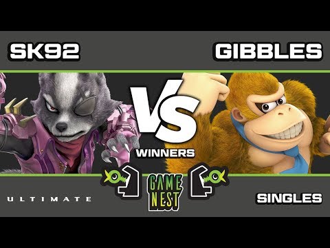 Game Nest Smash It Up: SK92 (Wolf) vs WLPC | Gibbles (Donkey Kong) - Winners Round 3