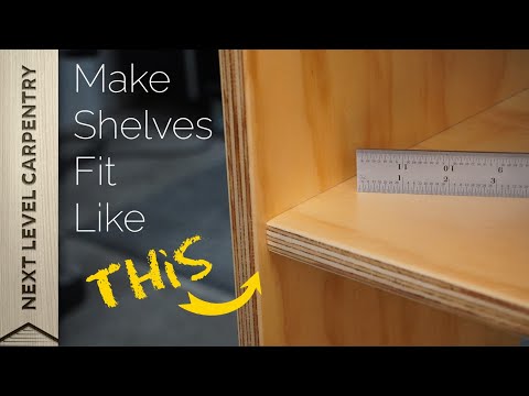 Make Shelves Fit Perfectly with Simple Stopped Dado Jig!