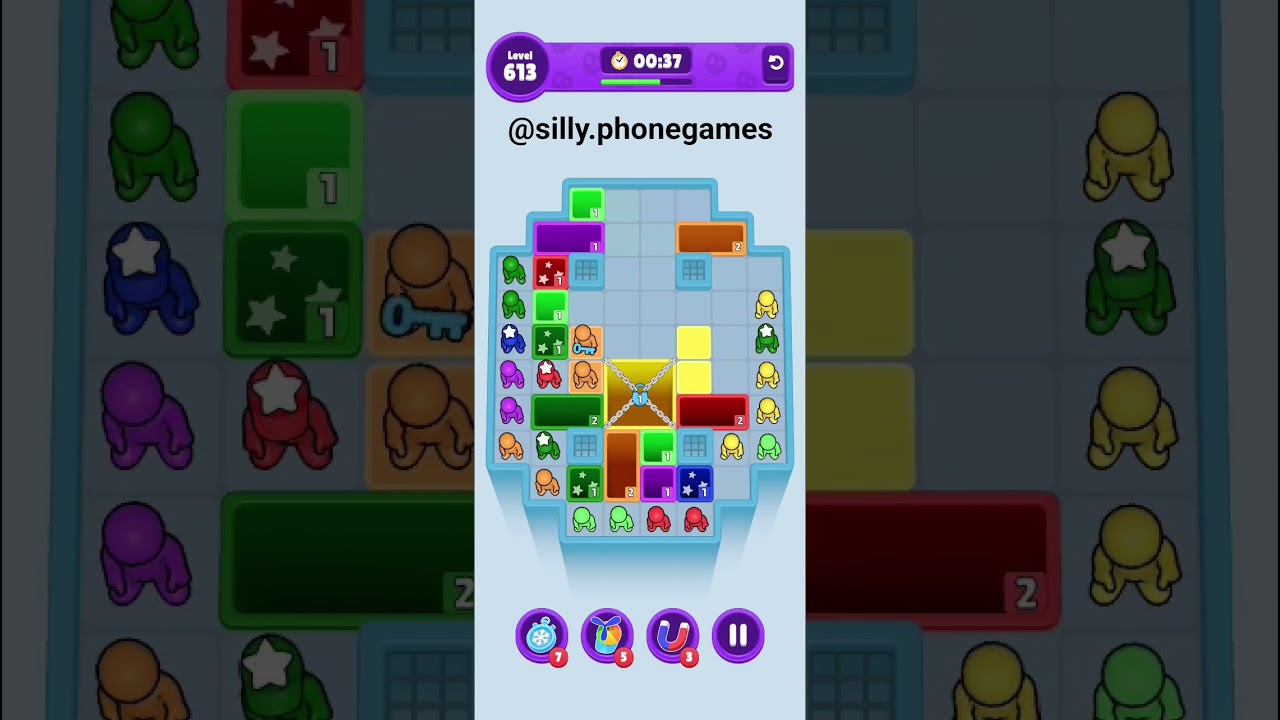 Drop Away Level 613 Walkthrough Solution