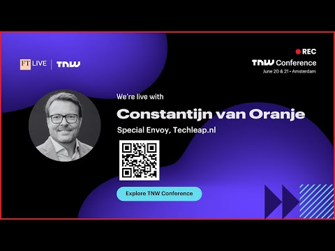 TNW Conference: Interview with Constantijn van Oranje, Special Envoy at Techleap.nl
