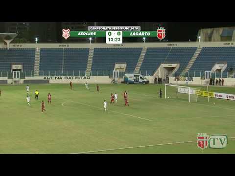 SERGIPE 0 X 0 LAGARTO - 2ª Parte - (Transmissão ao vivo) - 27/03/2019