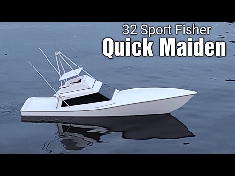 Scale Rc Fishing Boat Build Custom Servo Mount, Weight Distribution, & Quick Maiden