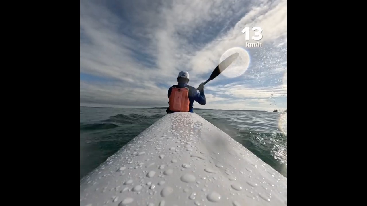 Sunny Friday morning! #surfski #kayakingfun #paddler #newzealand