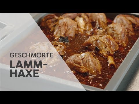 Rezept: Geschmorte Lammhaxe | RATIONAL SelfCookingCenter