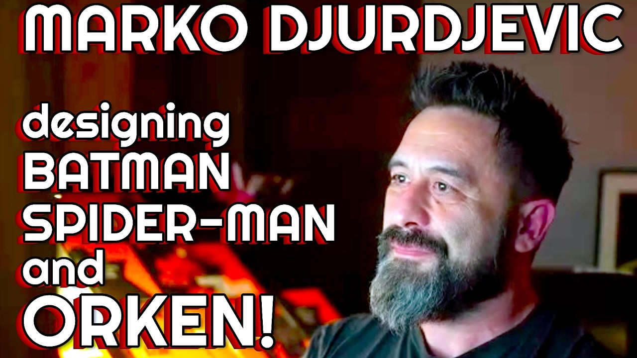 MARKO DJURDJEVIC - Designing BATMAN, SPIDER-MAN NOIR & Launching ORKEN! - Electric Playground