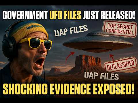 UFO Files Released by the Department of War — Art Film work by Dustin Clutterbuck