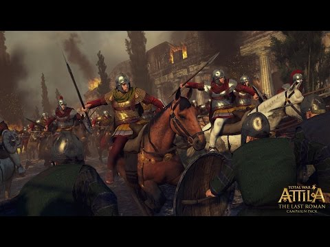 First Last Roma Battle- DLC Roman Expedition vs Western Roman Empire -Total War Attila Battle