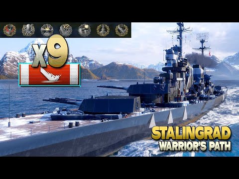 Cruiser Stalingrad: Slow start, furious ending - World of Warships
