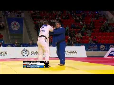 Iakiv Khammo vs Sven Heinle World Judo Championships 2015 - Astana