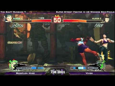 The Salty Runback 7 SSF4AE - Bowflex Mike vs Vivek - Winners Semis