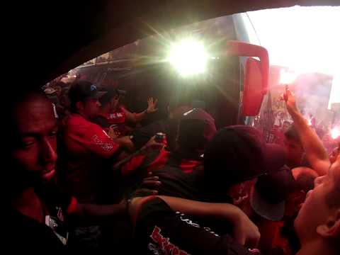 Final Série D 2014 / G.E.Brasil x Tombense / Chegada delegação