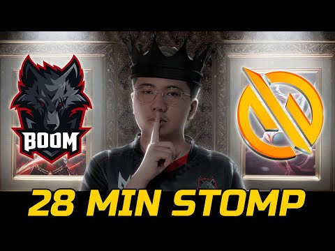 BOOM VS MG TRUST GAME 2 - 28 MINUTE STOMP BTS PRO SERIES SEASON 9 SEA PLAYOFFS