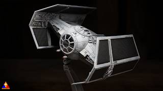 Building Bandai's 1/72 TIE Advanced | Star Wars Day Scale Modeling Special