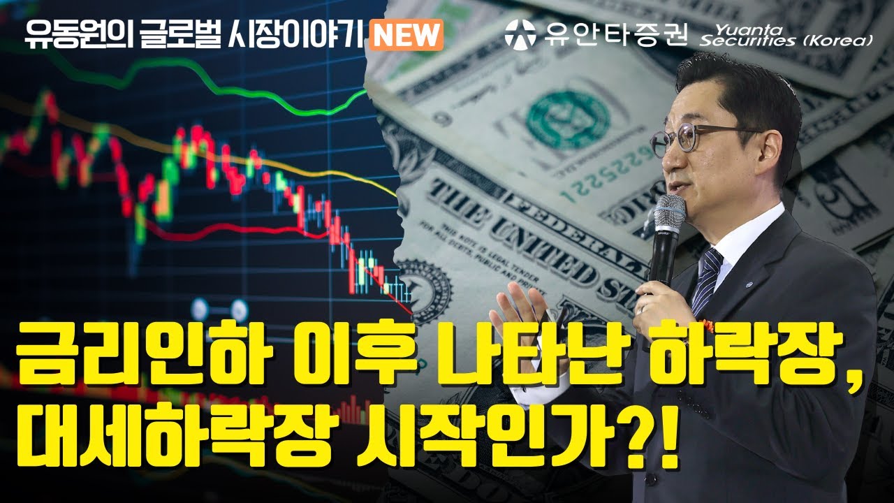 금리인하 이후 나타난 하락장, 대세하락장 시작인가?!