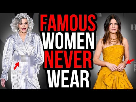 5 Things Famous Women Over 50 NEVER Wear! (What They Wear Instead)
