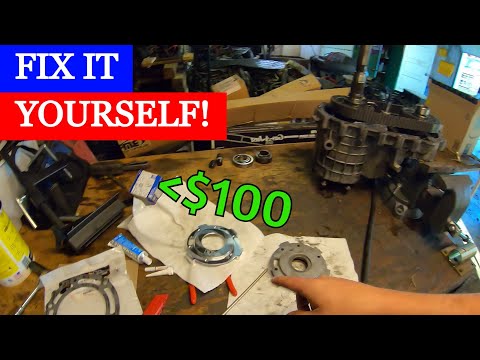 EASY PERMANENT REPAIR for GM transfer case PUMP RUB,