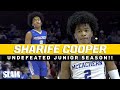 Sharife Cooper S UNDEFEATED Season Full RAW Highlights