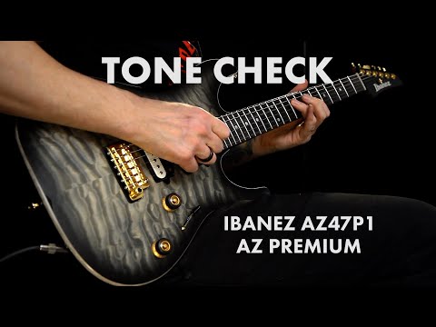 TONE CHECK: Ibanez AZ47P1QM AZ Premium Demo | Cream City Music