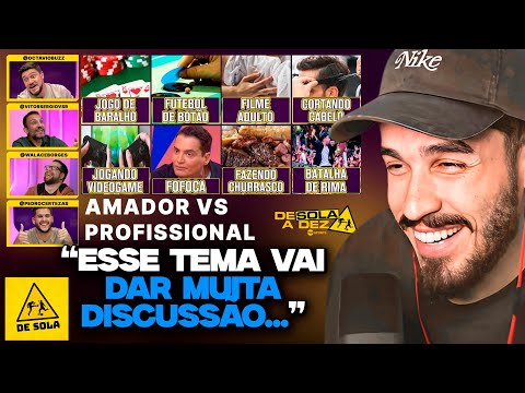 ONDE VOCÊ VENCERIA UM PROFISSIONAL? | REACT DE SOLA A DEZ