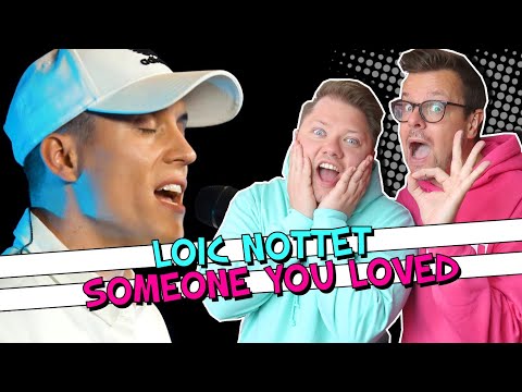 Loic Nottet covers Someone You Loved - Loic Nottet Reaction video