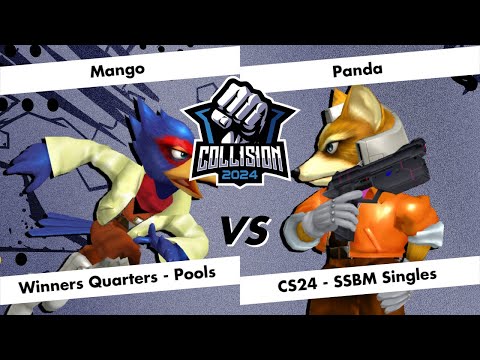 Collision 2024 - Mango (Falco) VS Panda (Fox) - Melee Singles Pools - Winners Quarters