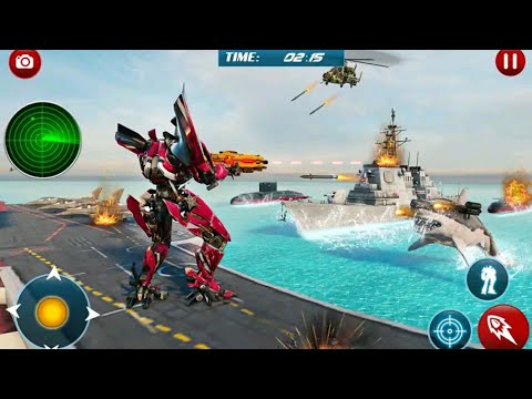 JUEGO DE ROBOT SUBMARINO PARA NIÑOS PEQUEÑOS | SUBMARINE ROBOT TRANSFORM #3