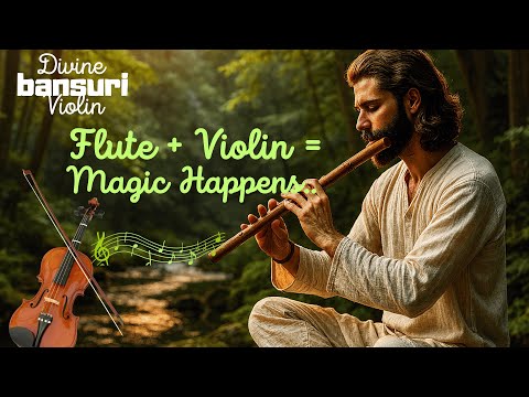Enchanting Bansuri & Violin Fusion | Soul Soothing Music