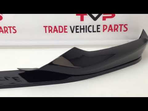 Fits BMW 5 G30 G31 Front Splitter Lip Spoiler Diffuser Gloss Black video